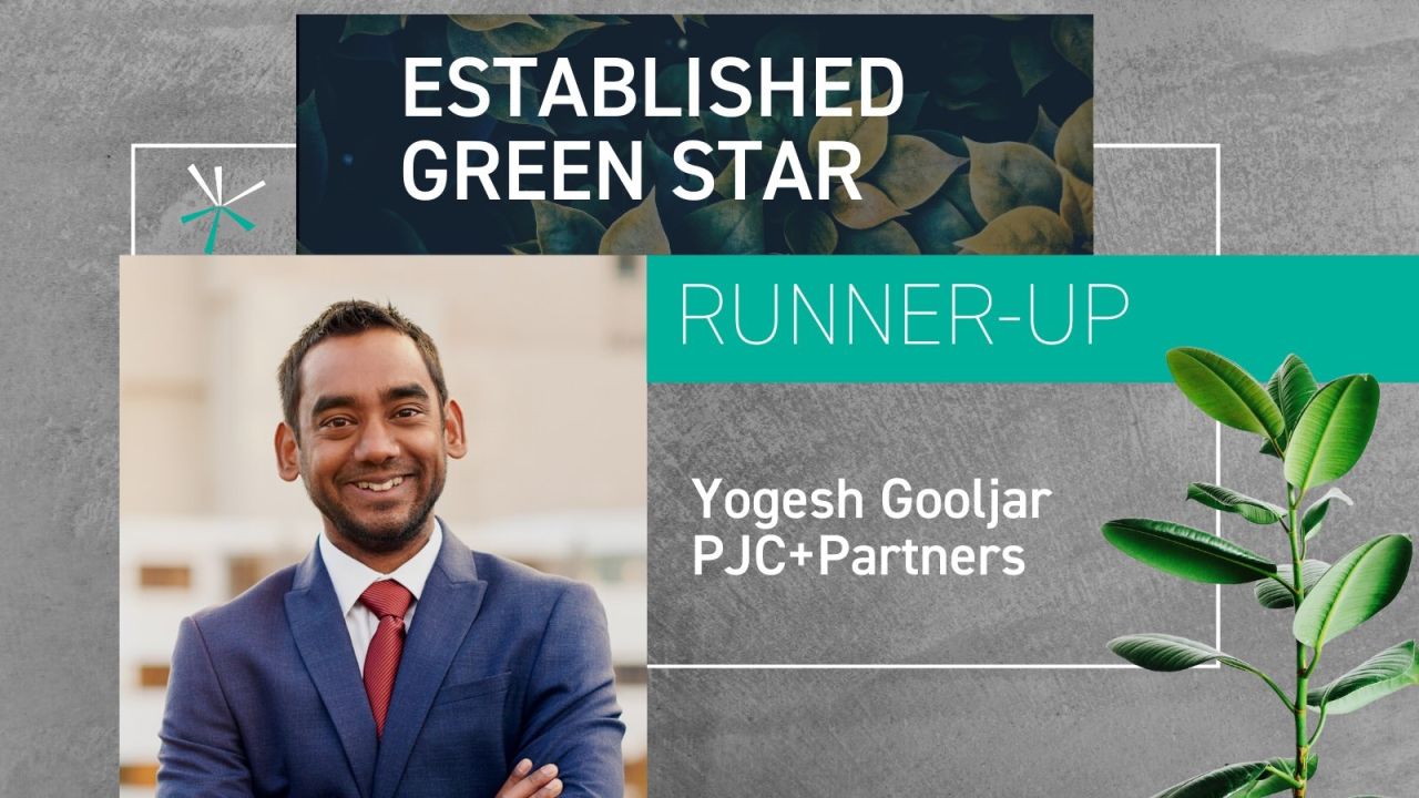 Runner-Up Award for Established Green Star — award, 2022